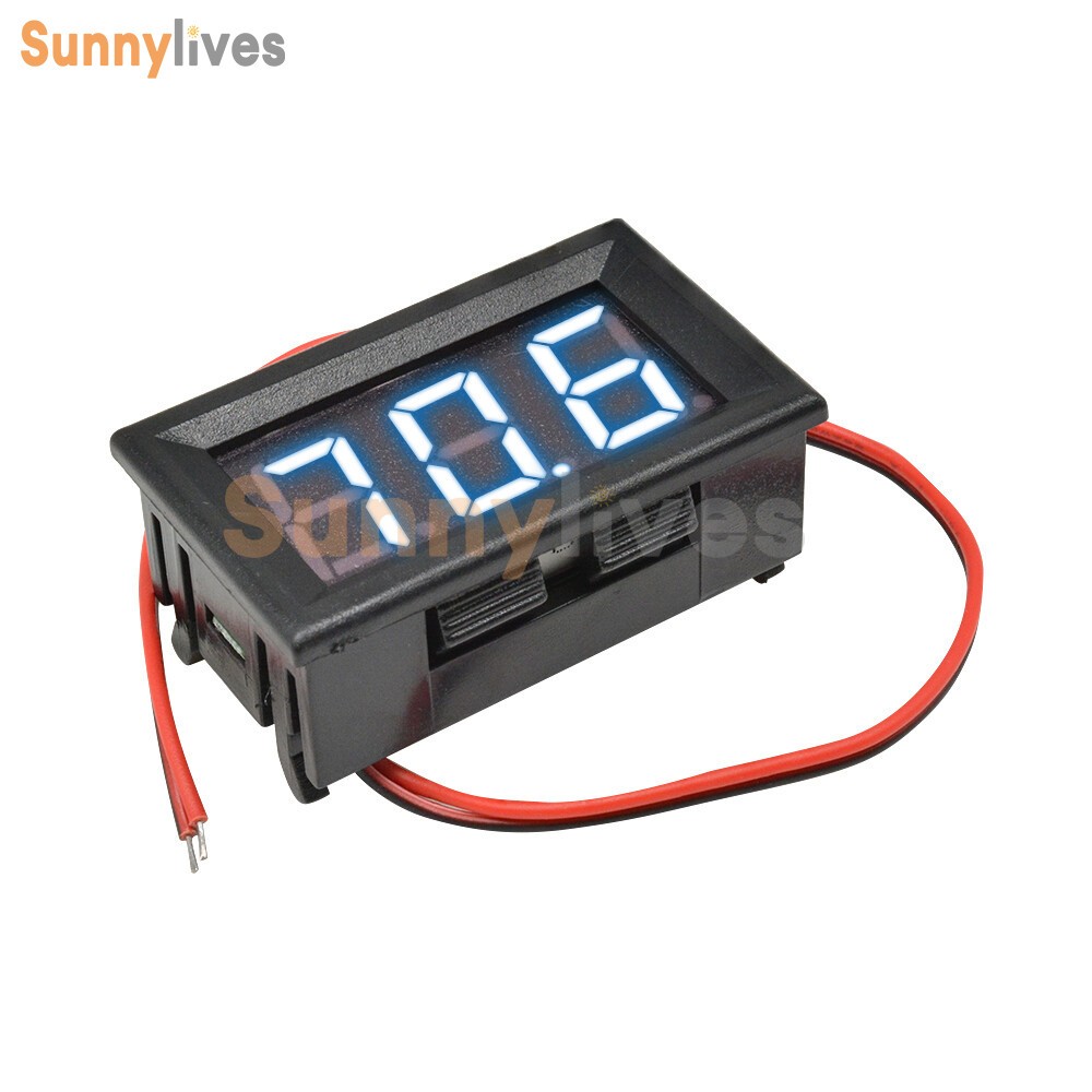 0.56" LED Blue/Green/Red Digital Panel Voltmeter AC 70V-500V Ammeter Meter
