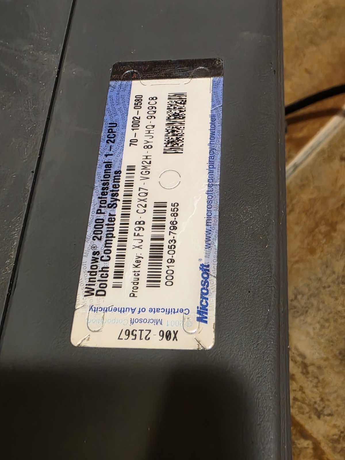 Dolch/Finisar FXPAC-PIII-1000 Computer System GTX-GE-P2000
