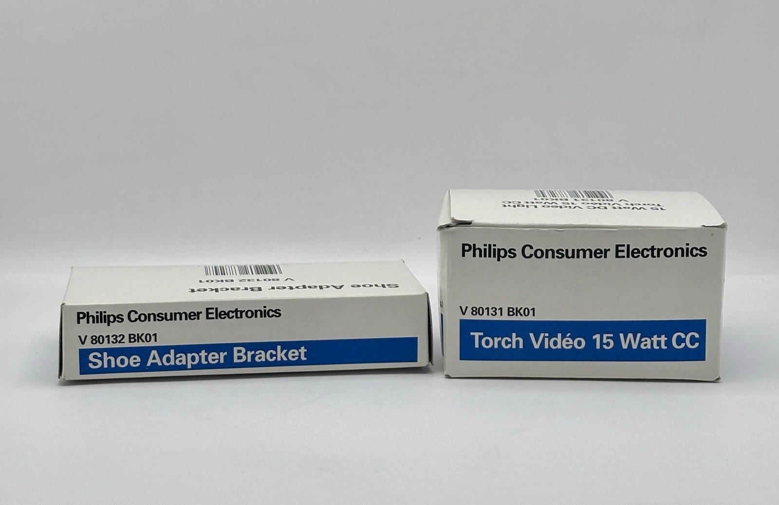 Philips Torch Video 15 Watt CC With Shoe Adapter Bracket New In Box V80131-80132
