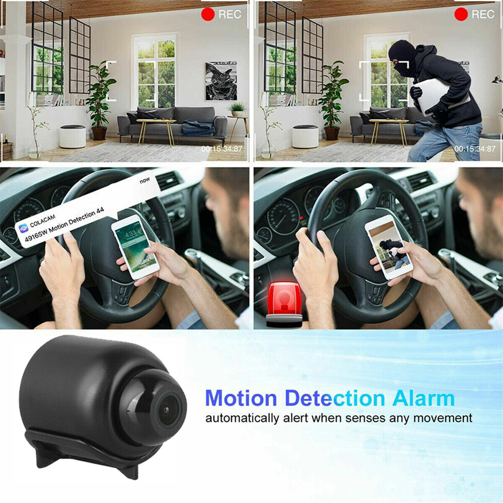 1080P HD Mini Camera Motion Detection Camcorder Night Vision Home Security Cam