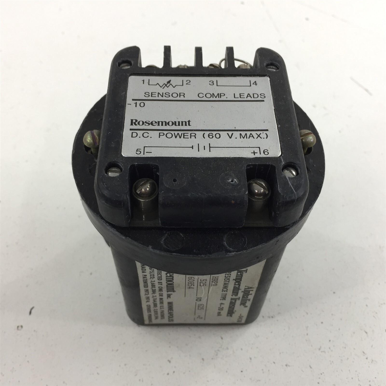 Rosemount Alphaline 442HRPA Temperature Transmitter 525-625F