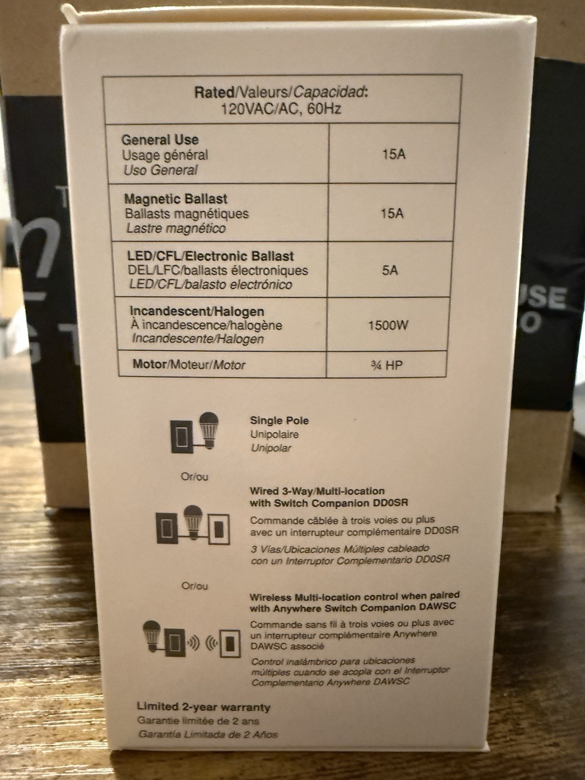Leviton Decora Smart switch