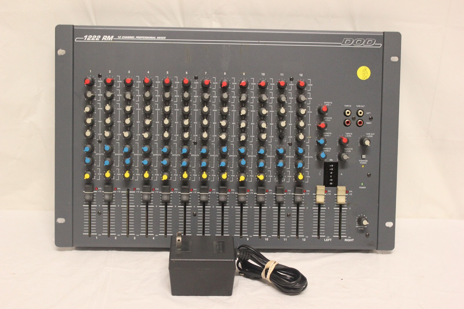 DOD 1222 RM 12 Channel Professional Mixer C4