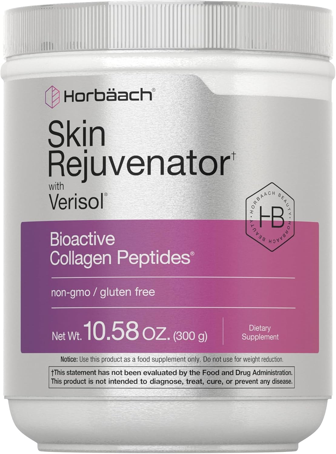 Rejuvenecedor de la piel con péptidos de colágeno bioactivos tipo I y III 10.58