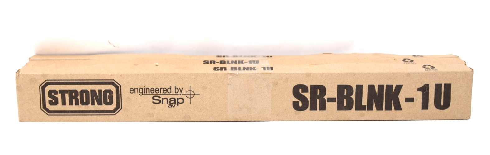 3x Snap AV/ Strong Blank Panel SR-BLNK-1U For Middle Atlantic Racks etc w497