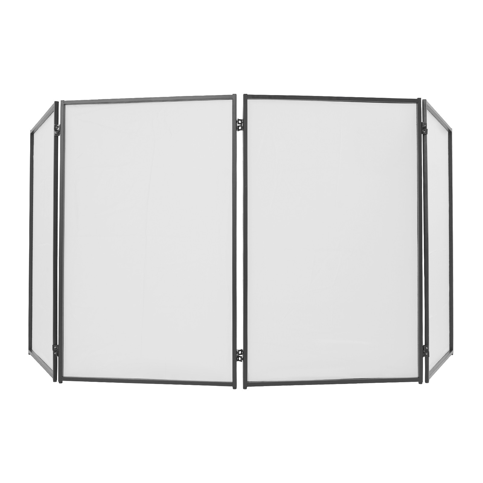 4-Panel 28x47" DJ Foldable Facade Event Booth Panel Portable Cover Screen w/ Bag
