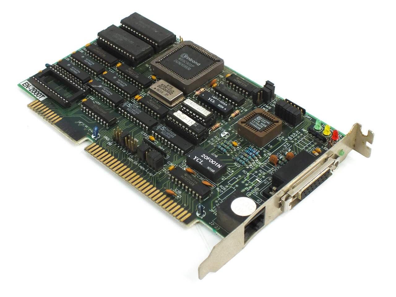 Danpex 16-Bit ISA Network Card / RJ45 / ISA Bus - Winbond W89C901P EN-2000T