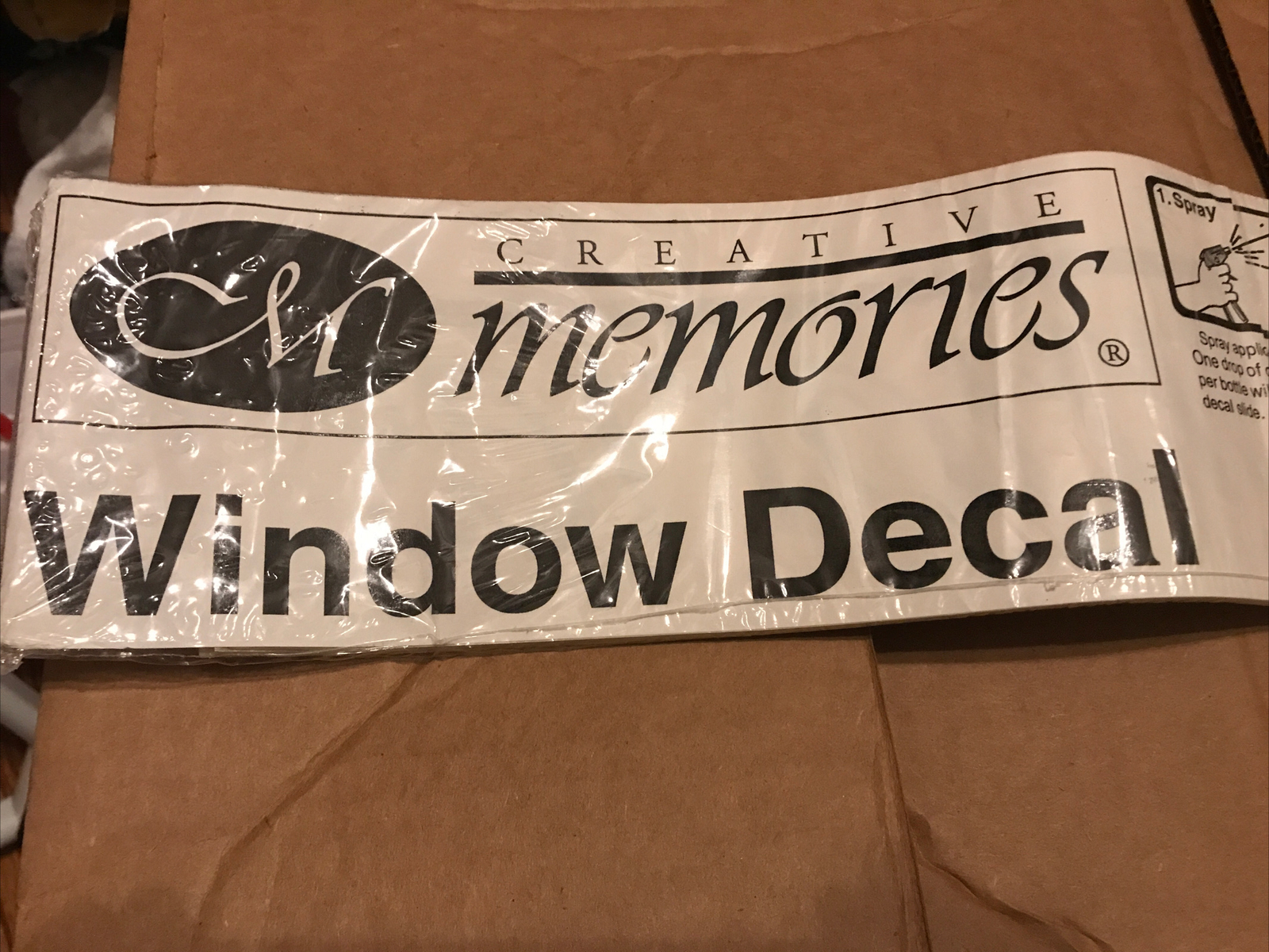 Creative Memories Car Window Decal. brand new.