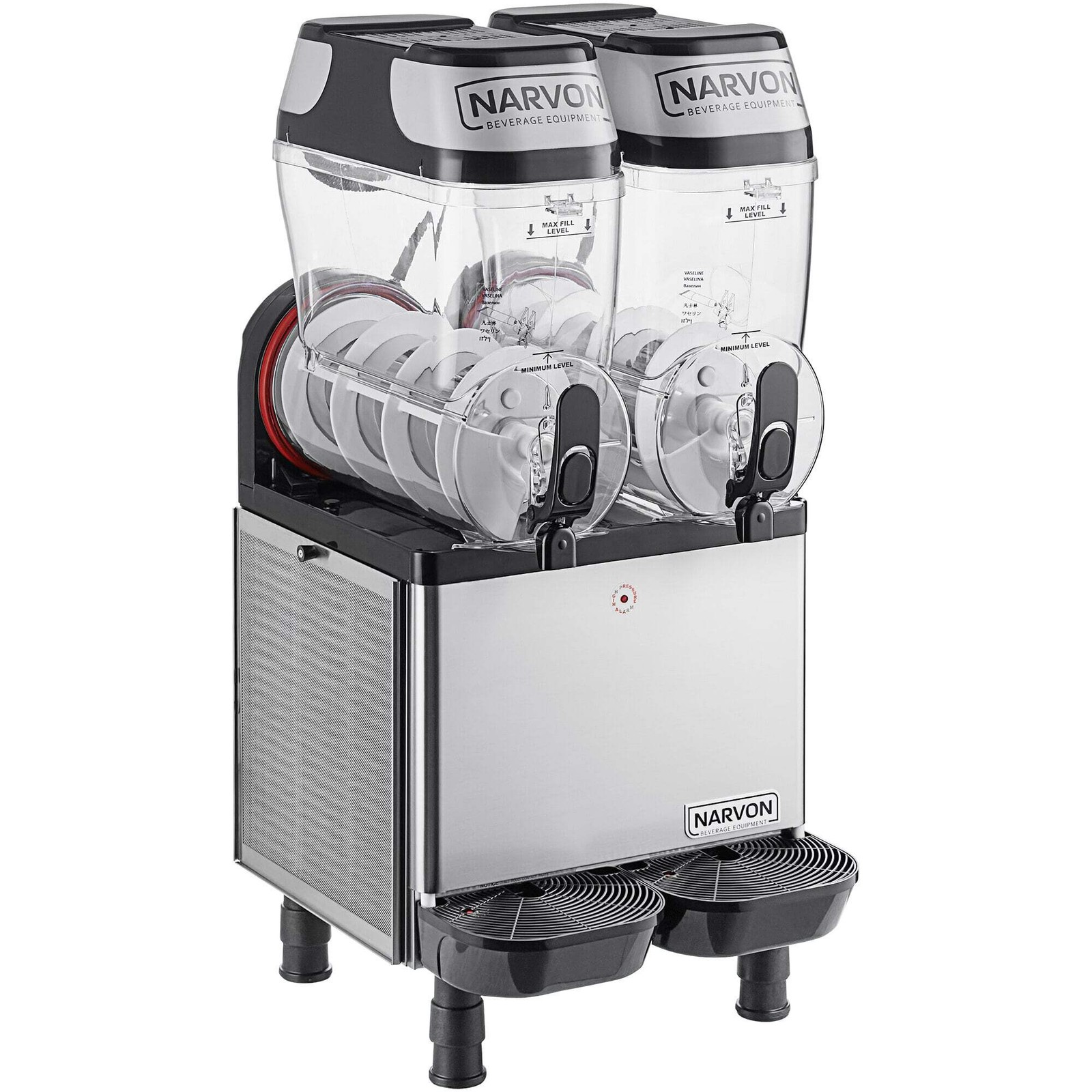 Narvon SM2 Double 3 Gallon Pourover Granita / Slushy / Frozen Beverage Machine -