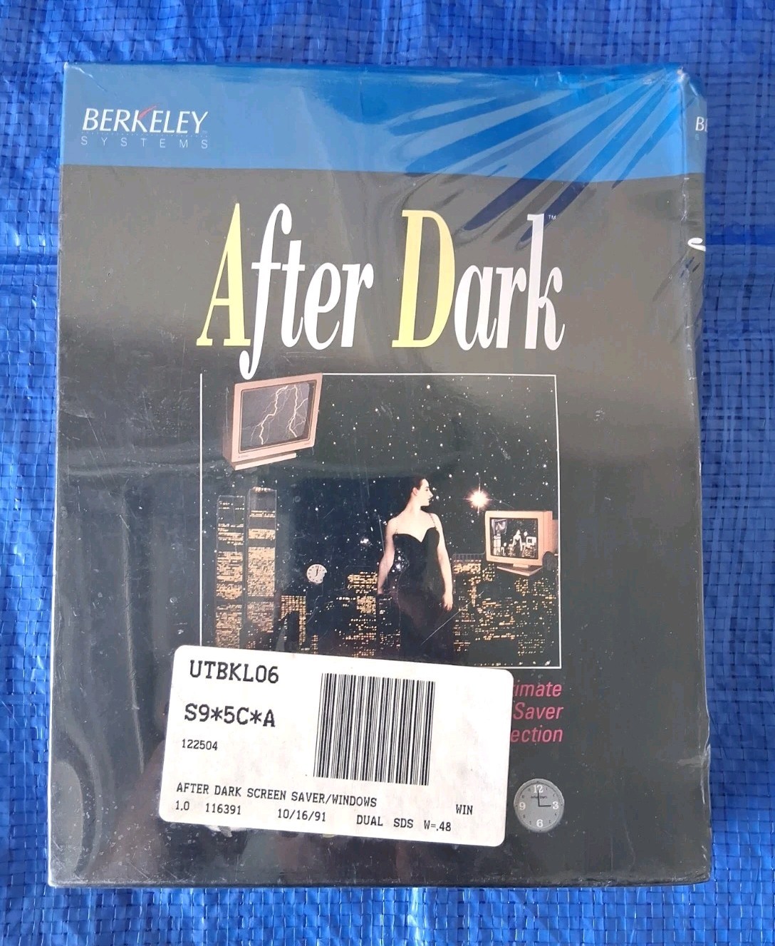 AFTER DARK Screen Saver Ver 1.0 (Windows 5.25" & 3.5" Disks) Berkeley Systems