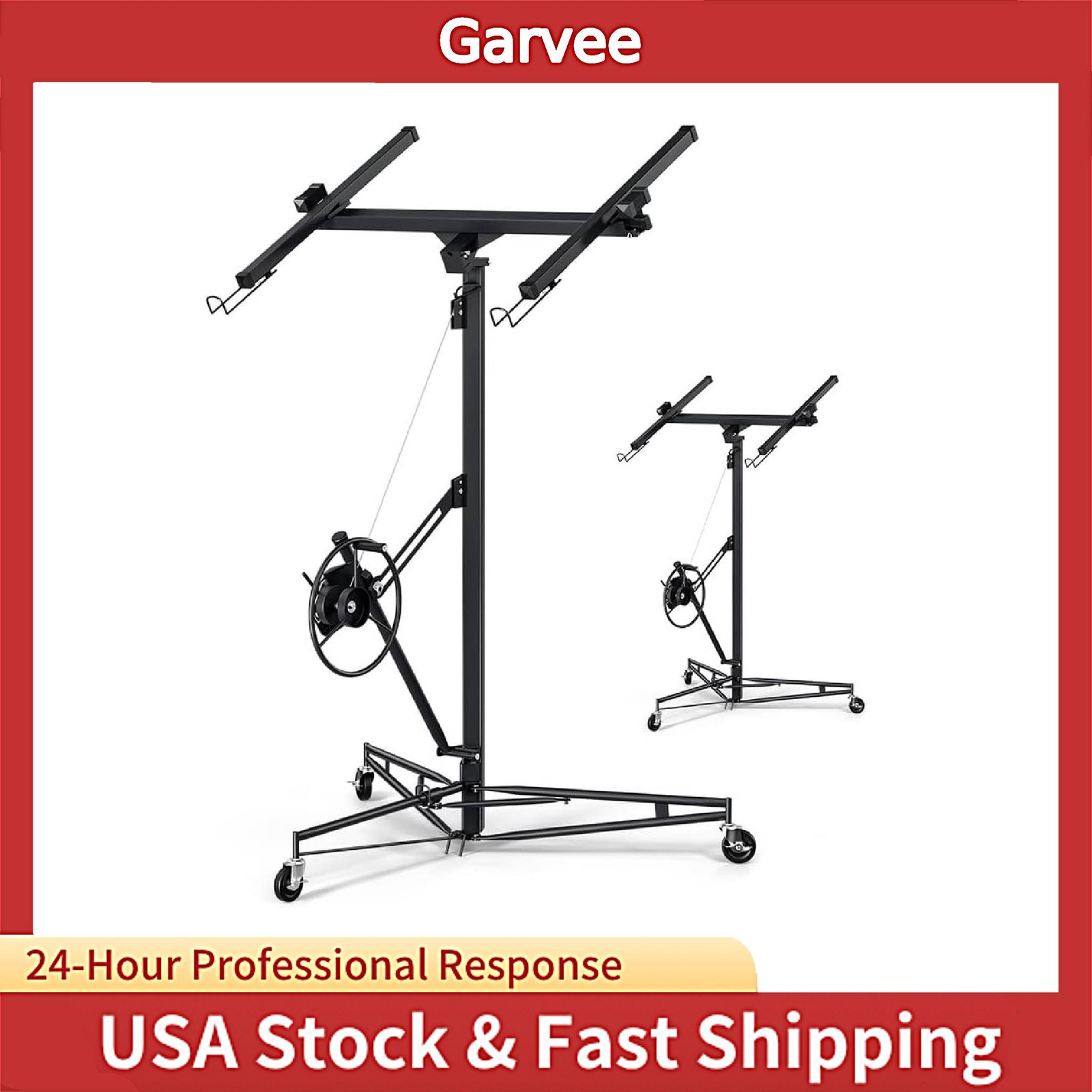 For Convenient Sheetrock Installation In Home Renovation This 11 FT Drywall Lift