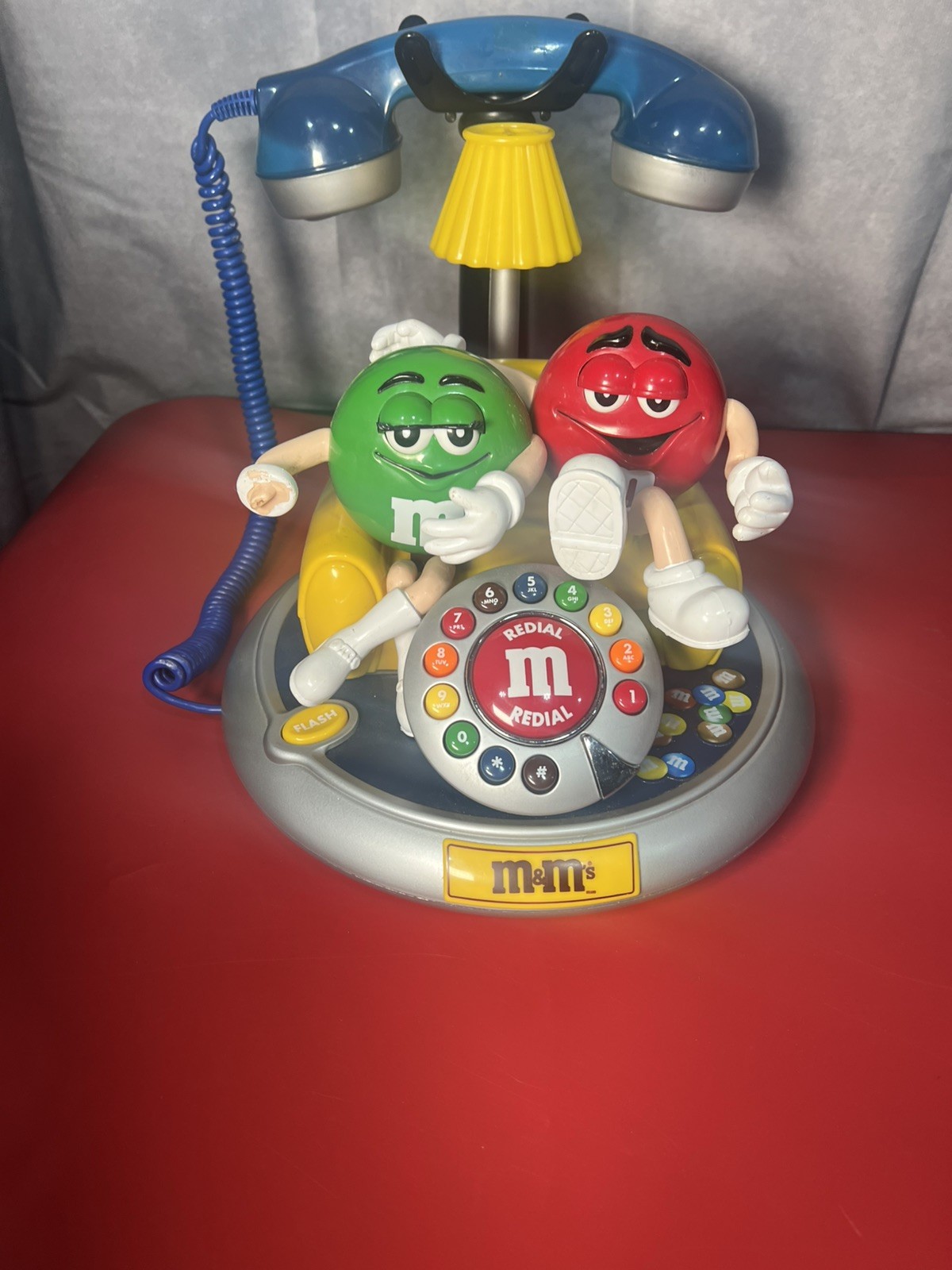 M&M's Desk Telephone w/ Green & Red Characters