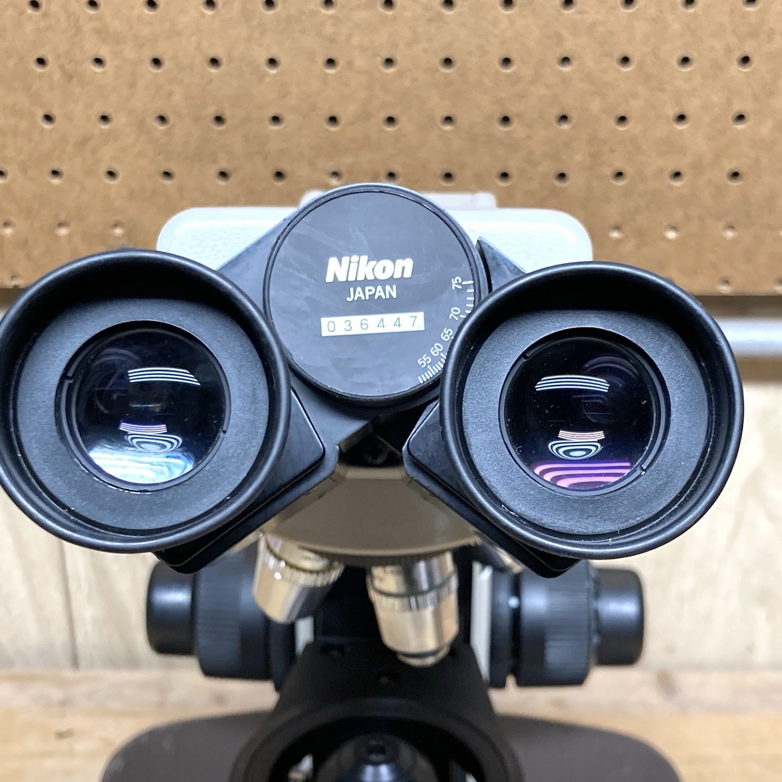 Nikon Labophot 2 Binocular Microscope W/ 3 Objectives - READ DESCRIPTION