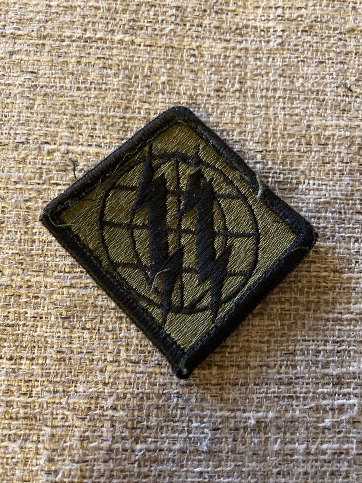 US Army 2nd Signal Brigade Subdued Patch INV4286