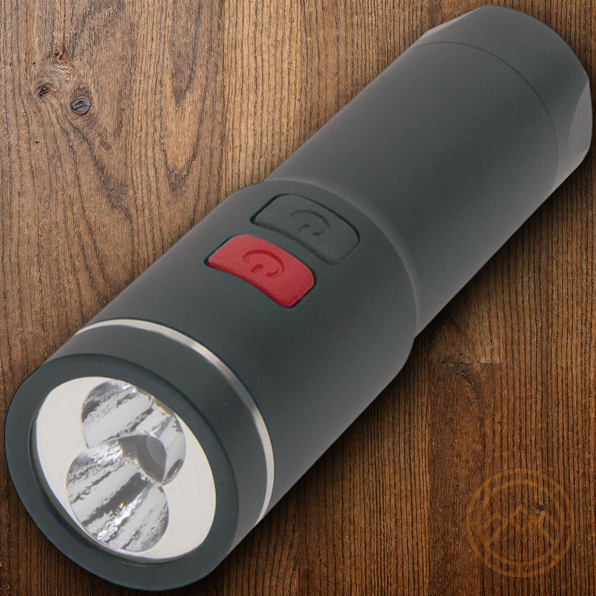 Smith & Wesson Night Guard Dual Flashlight White And Red Lights Bright Batteries