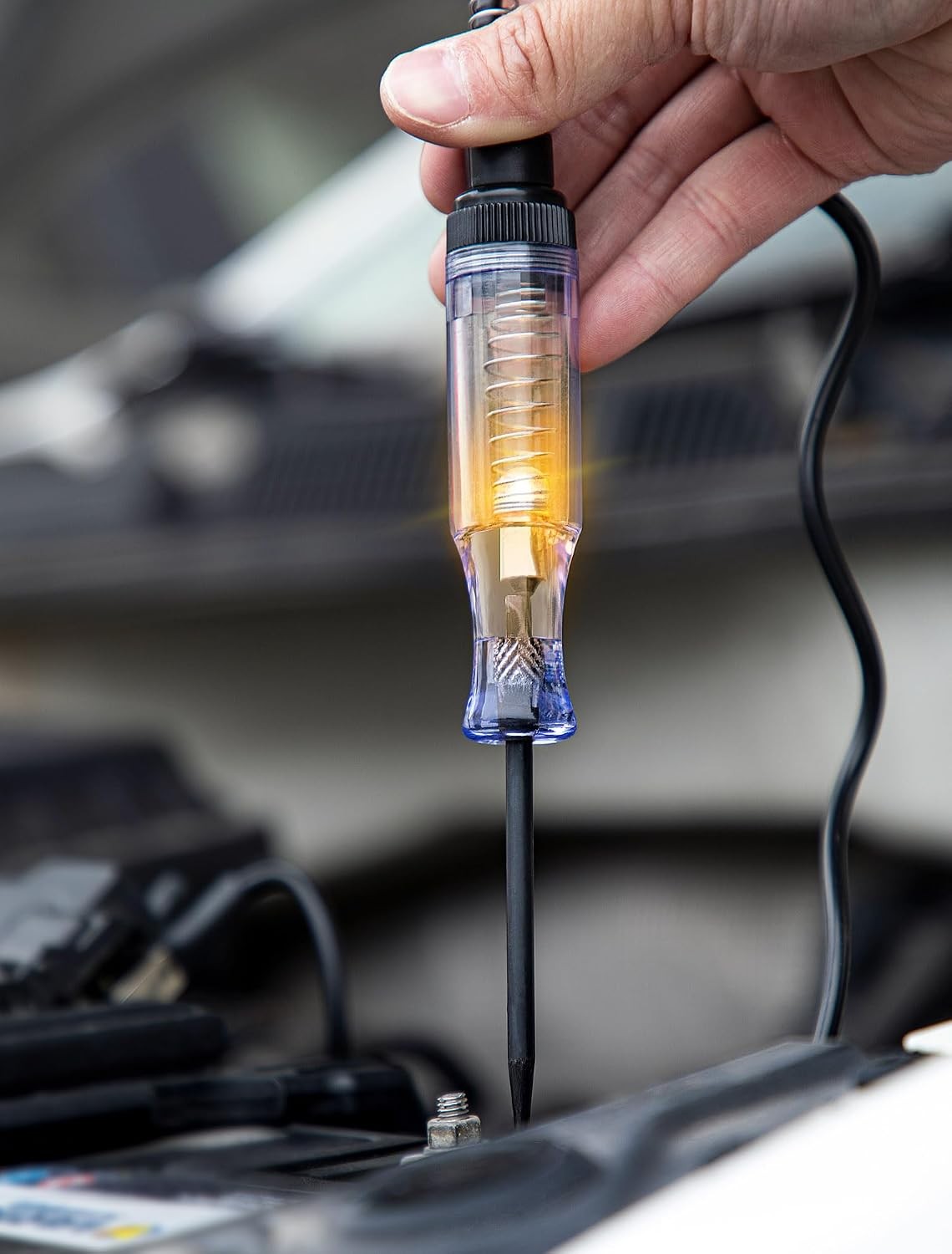 Test Light Automotive Circuit Tester 6V-12V-24V DC Car Electrical Test Pen US