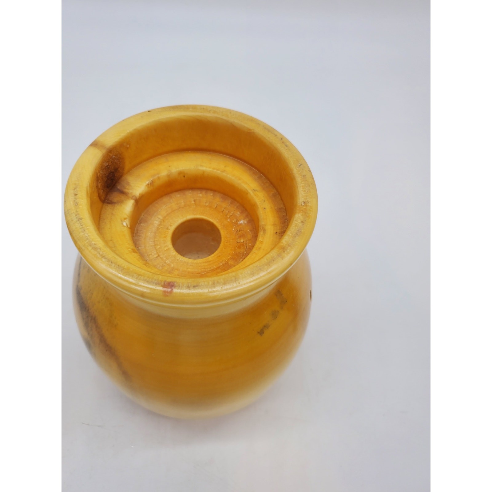 Wood Jar Holder - 6"