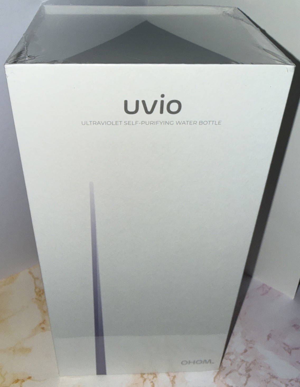 Uvio Self-Purifying Water Bottle - Polar Blue