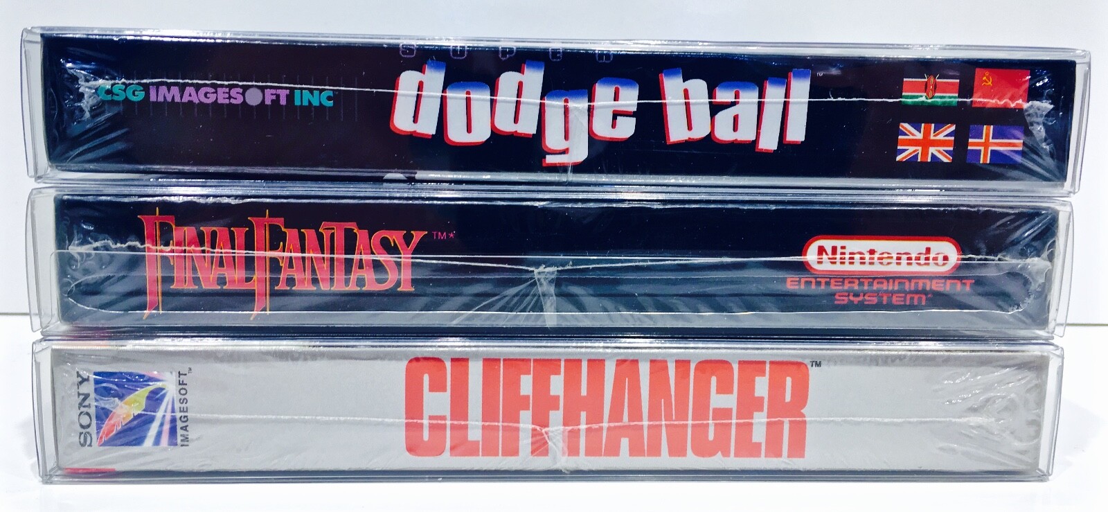 1x Box Protectors for NINTENDO NES Video Game Boxes! Clear Display Cases CIB New