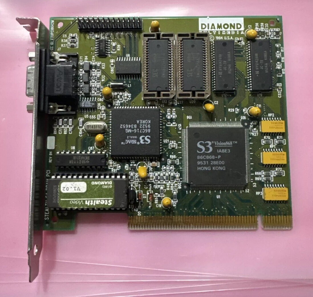 Diamond Multimedia S3 Vision 868 FTUPCI8642M Video 94