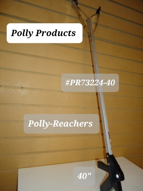 Polly Reacher/Grabber-Wall Display/Heads, Closet & Warehouse use #PR73224-40 40"
