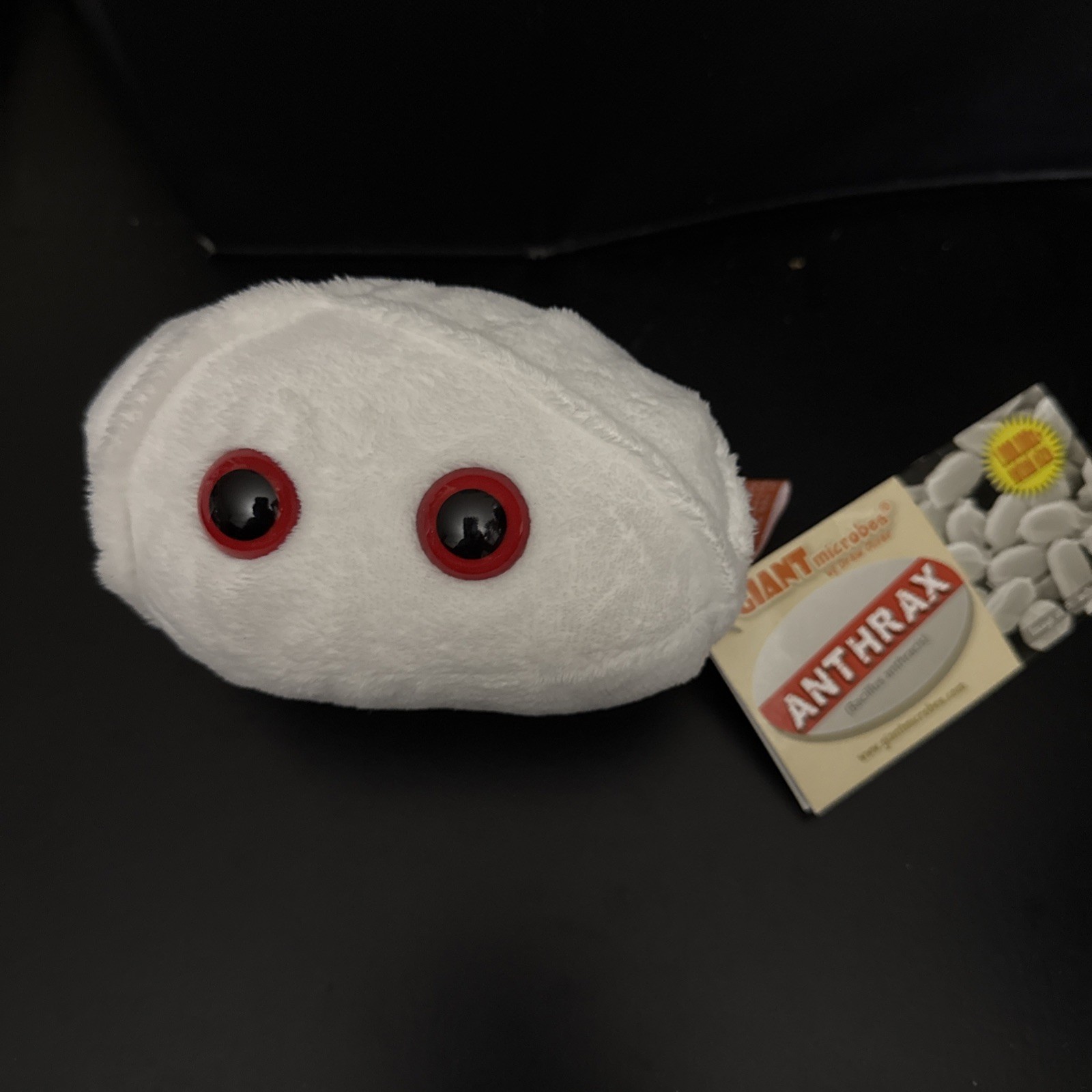 Giant Microbes Anthrax Bacteria Educational 6" Plush Toy
