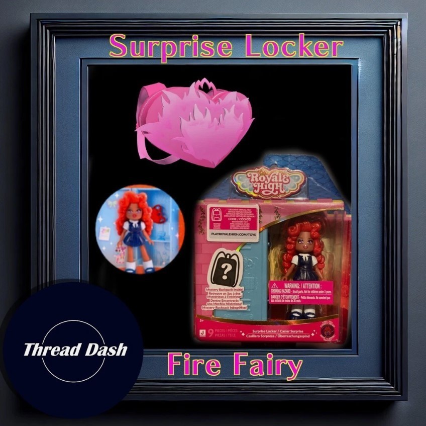 🔥 Royale High FIRE FAIRY LOCKER Code ONLY – FAST eBay DM Delivery – LIMITED! 🔥