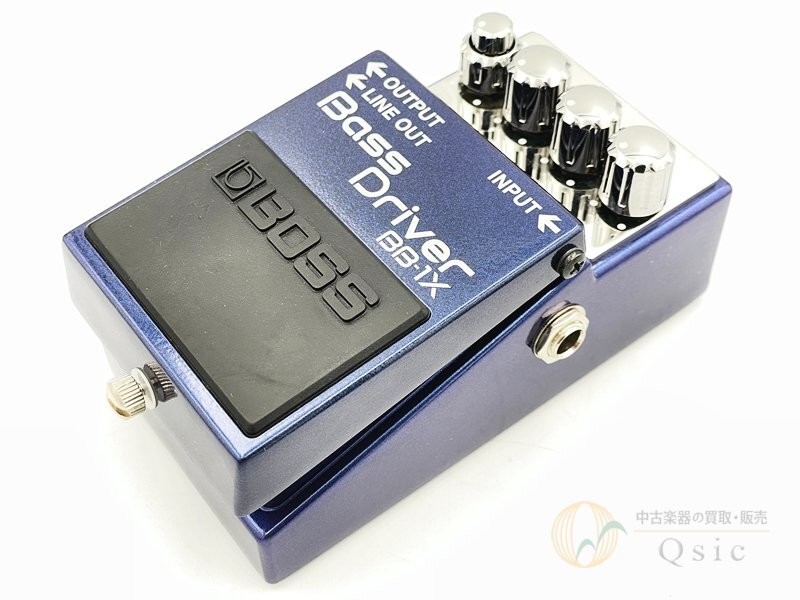 BOSS BB-1X Bass Driver Overdrive Natural Distortion Used Good Condition