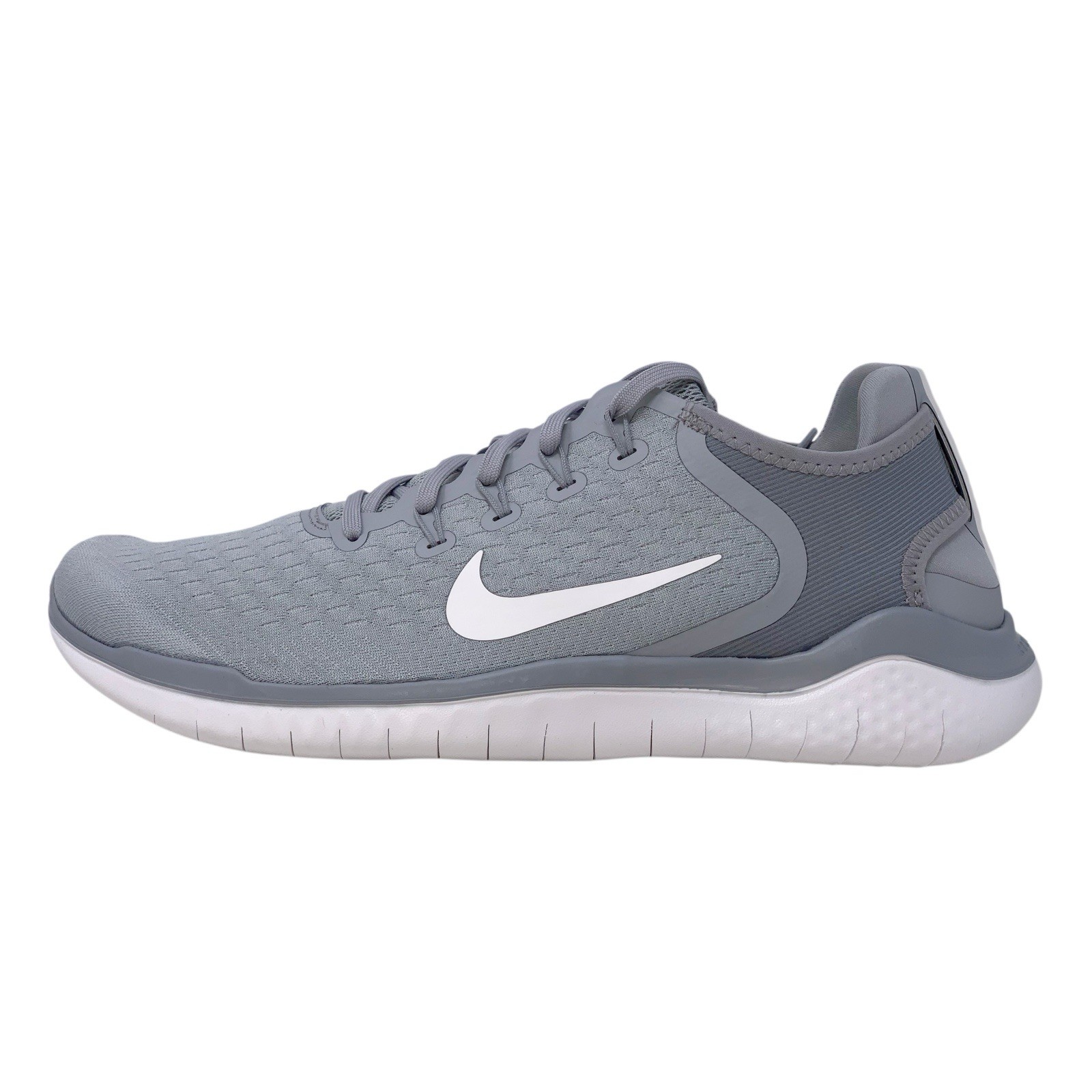 Nike Free Run 2018 Wolf Gray Sneakers, Size 10.5 BNIB 942836-003