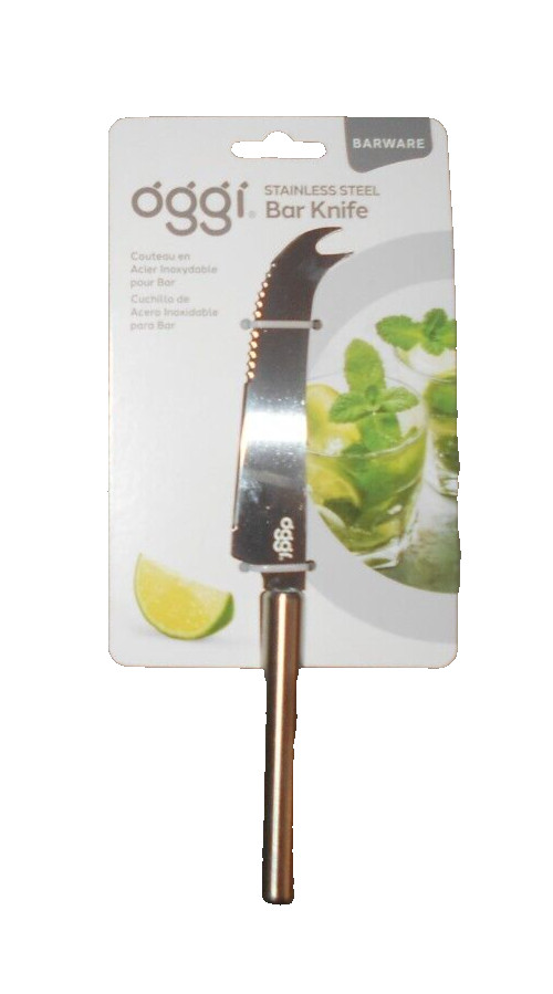 Oggi Stainless Steel Bar Knife