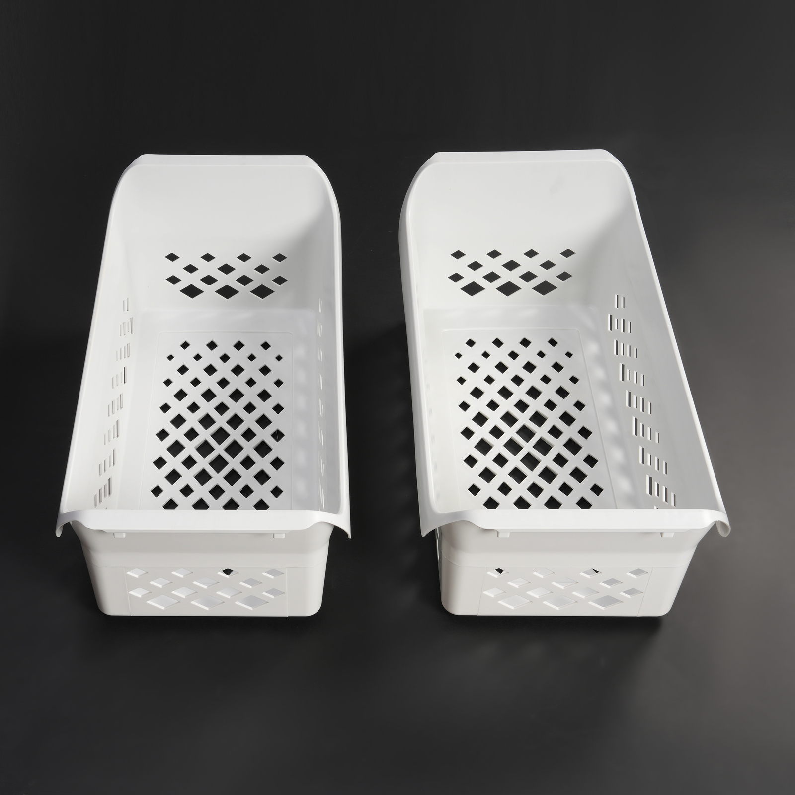 Freezer Baskets orgianzer bins 24-1/2" Long White For Frigidaire Chest Freezer