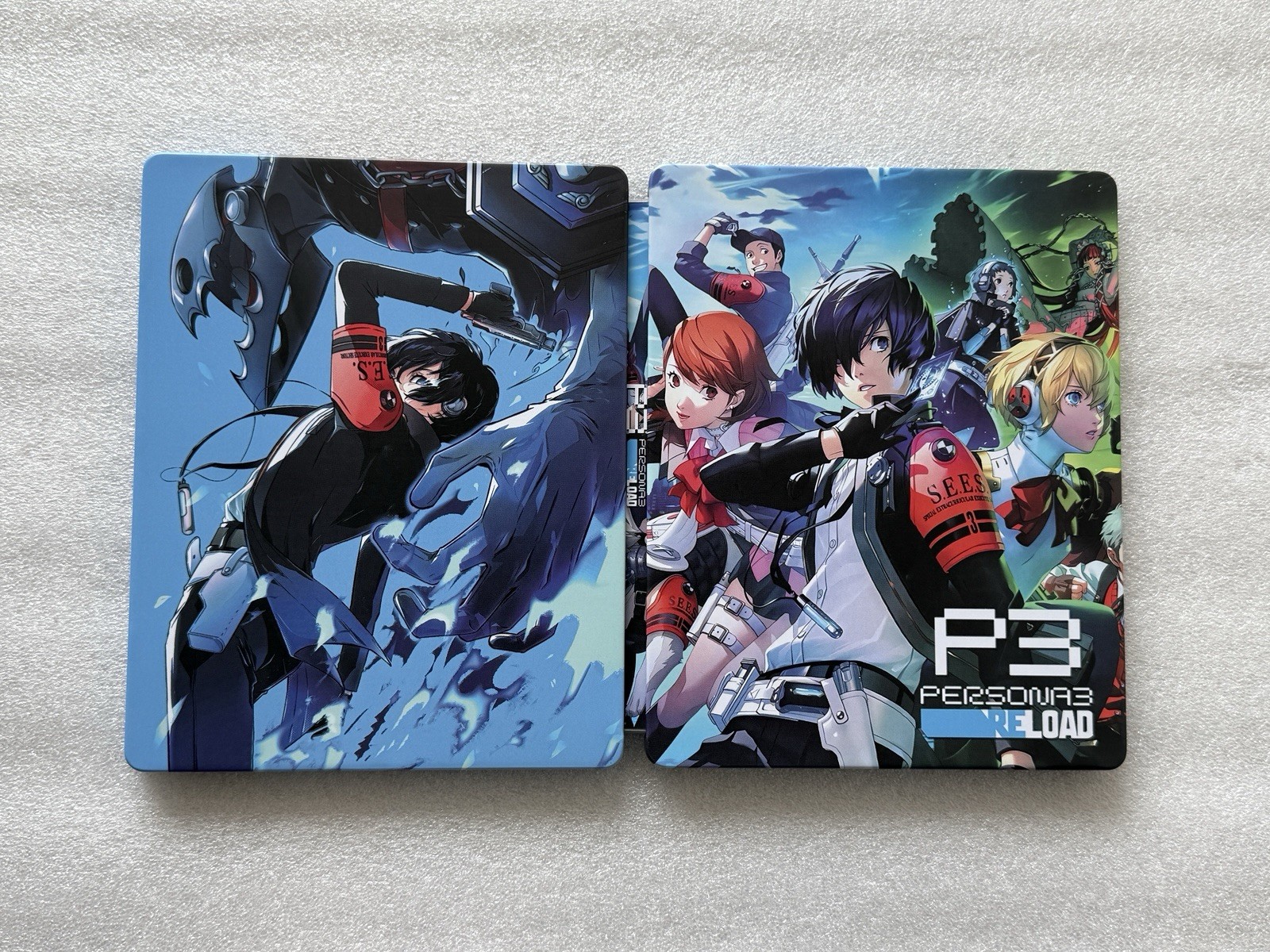 Persona 3 Reload Custom made G2 Steelbook/SteelUp Case PS4/PS5/Xbox (No Game) Ne
