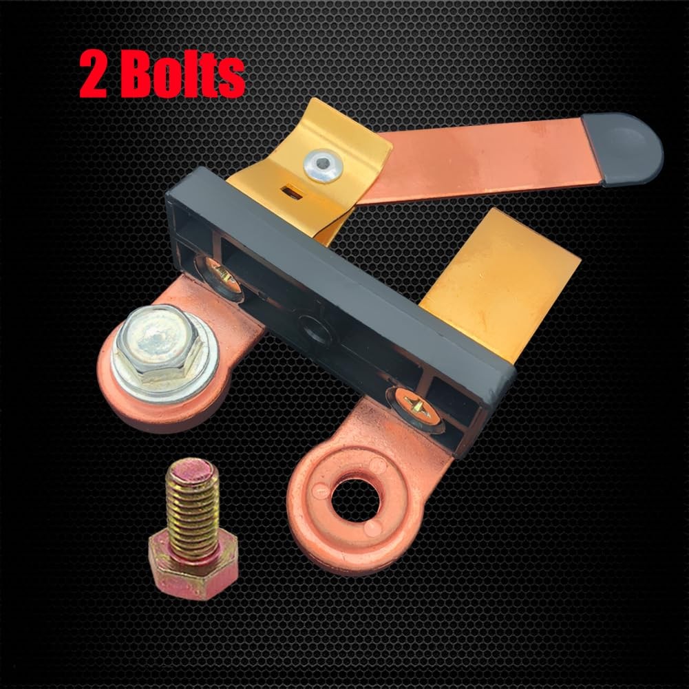 Ampper Side Post Battery Disconnect Switch 12V 24V, Post, Knife Blade