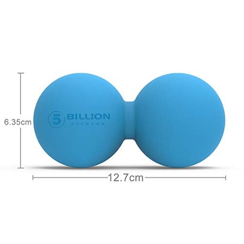 Peanut Massage Ball - Double Lacrosse Massage Ball & Mobility Ball Blue-hard