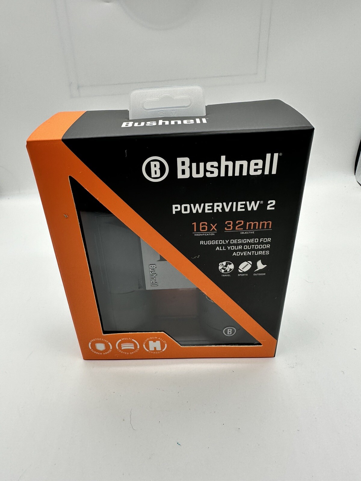 Bushnell PWV1632 PowerView 2 16x 32mm Roof Prism Binoculars Brand New Sealed