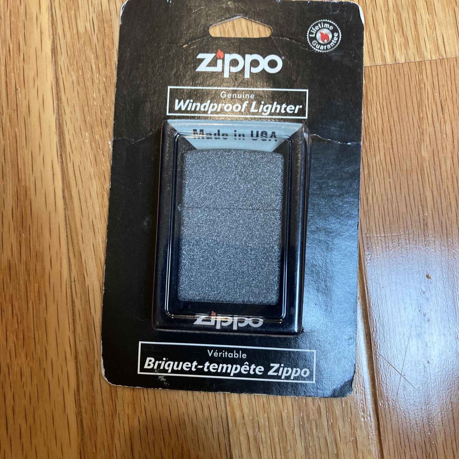 Zippo Lighter Iron Stone Windproof Made in USA