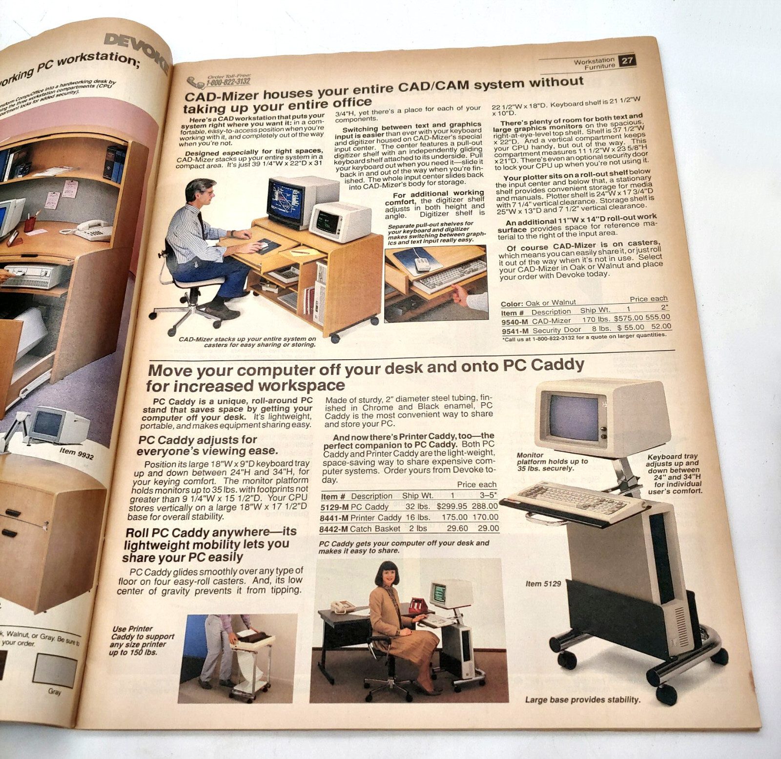 Summer 1988 Devoke Computer Support Products Catalog