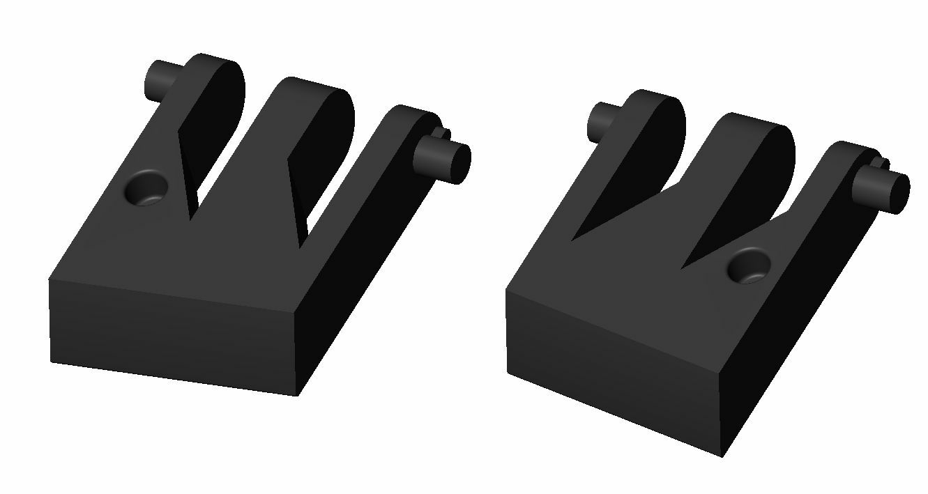STRONGER Corsair K95 Platinum Gaming Keyboard Replacement Tilt/Foot/Leg/Feet 2pc