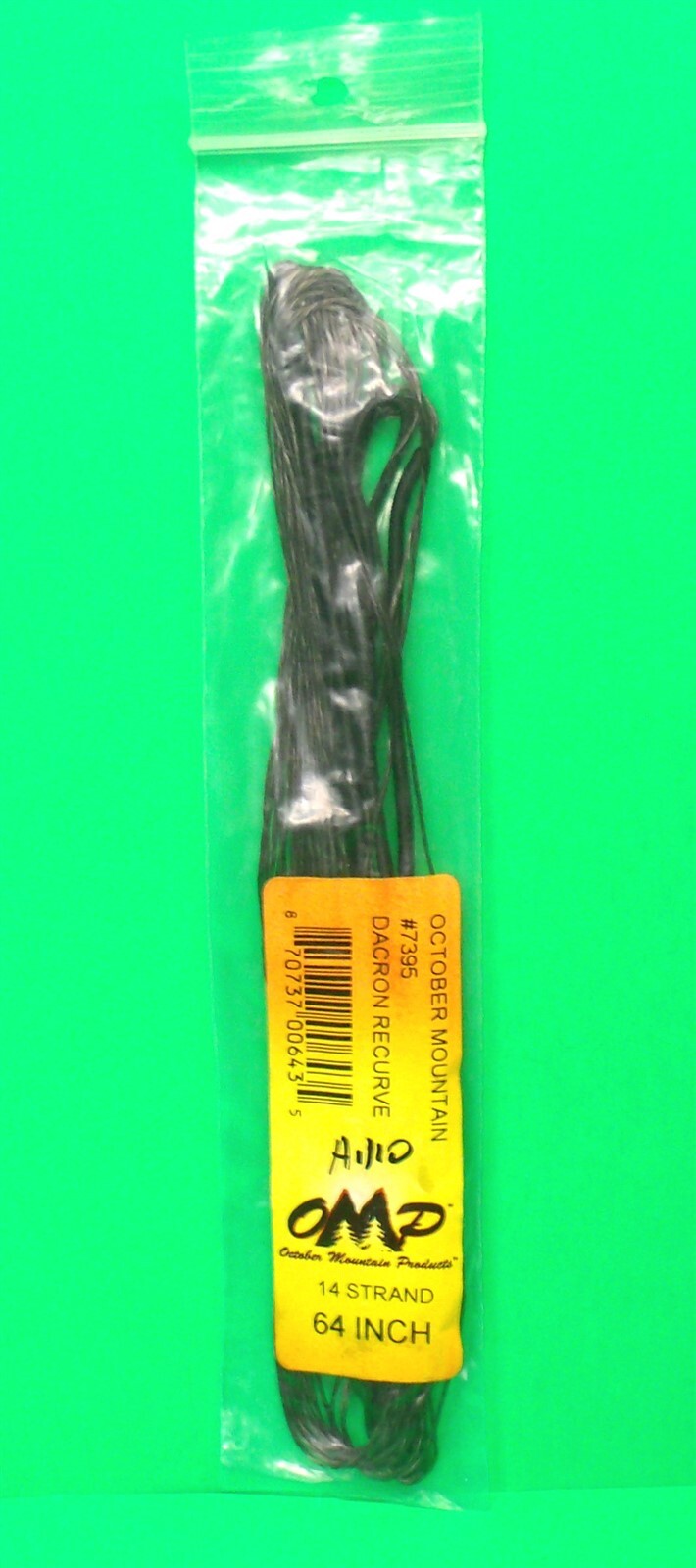 New October Mountain Premium Recurve Bow Replacement String - 64" AMO 14 st B-50