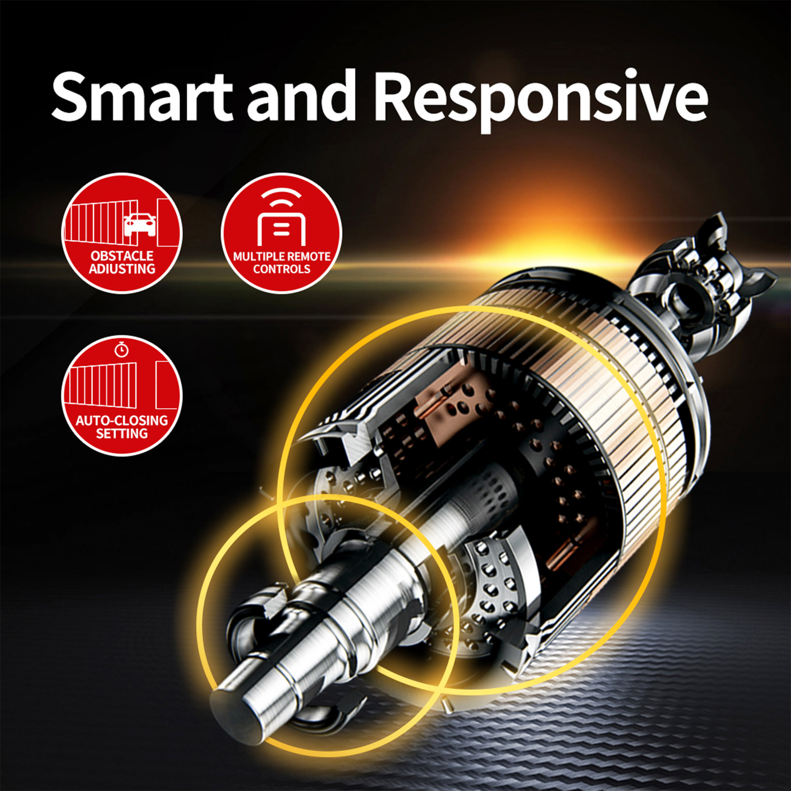 ALEKO Full Solar Kit ETL Listed Swing Gate Opener for Dual Gates up to 1320 lb