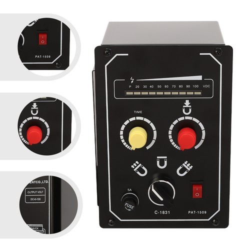 Electro Magnetic Chuck Controller 0-100V 5A DC Magnetic Force Adjustable 110V