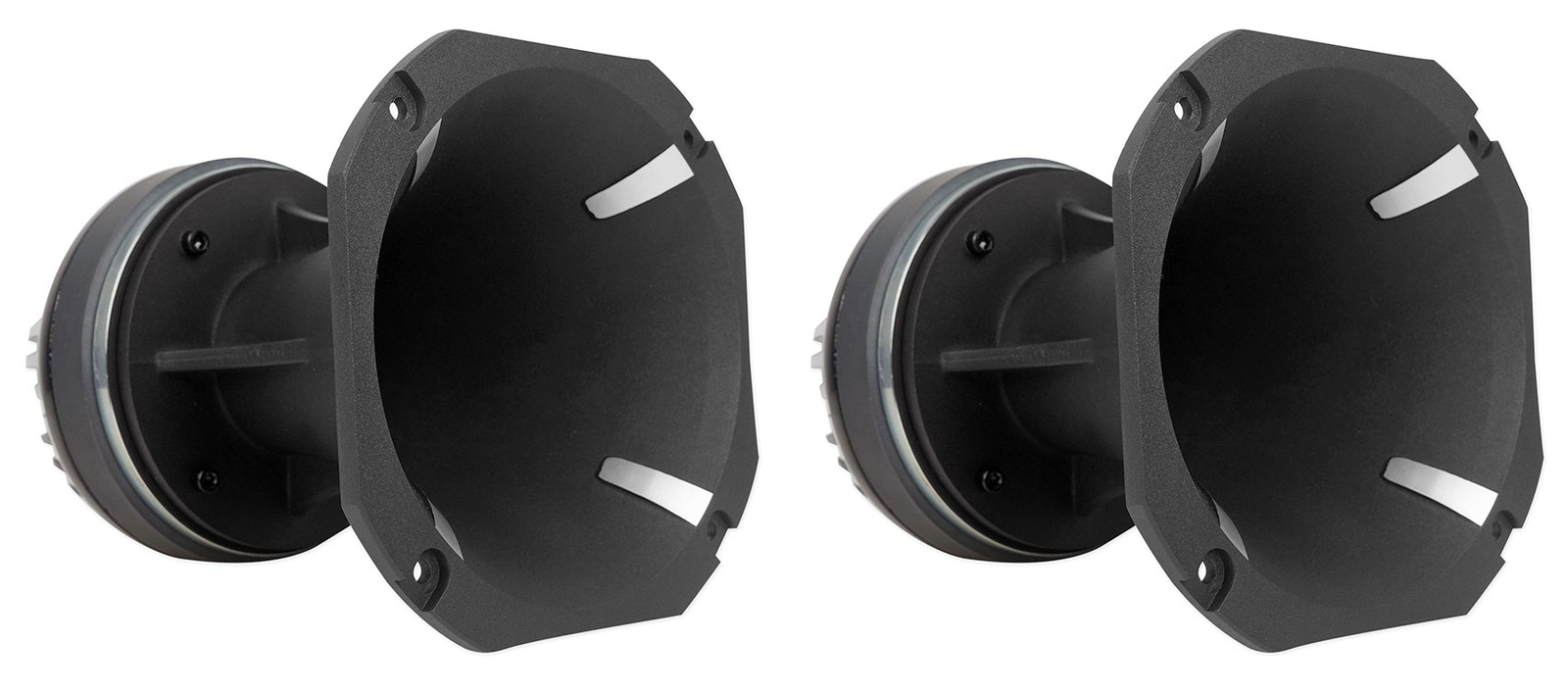 (2) Rockville HT120 2" 360w Pro Audio Live Sound Aluminum Horn Titanium Tweeters