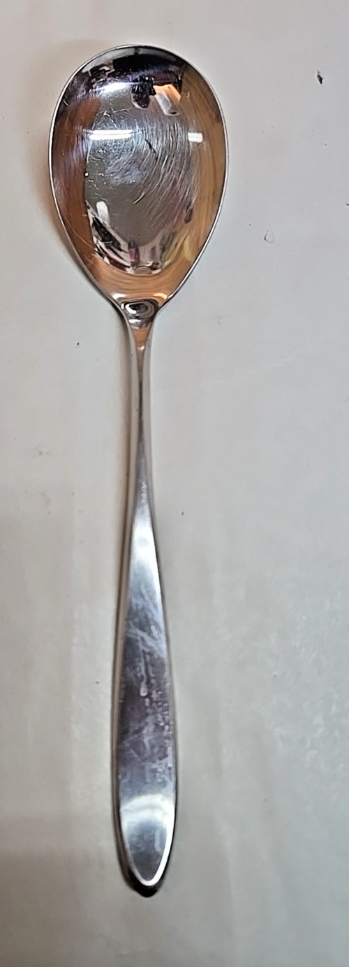 Stainless Steel 18/8 "Tradition" Serving Spoon; Solingen; West Germany