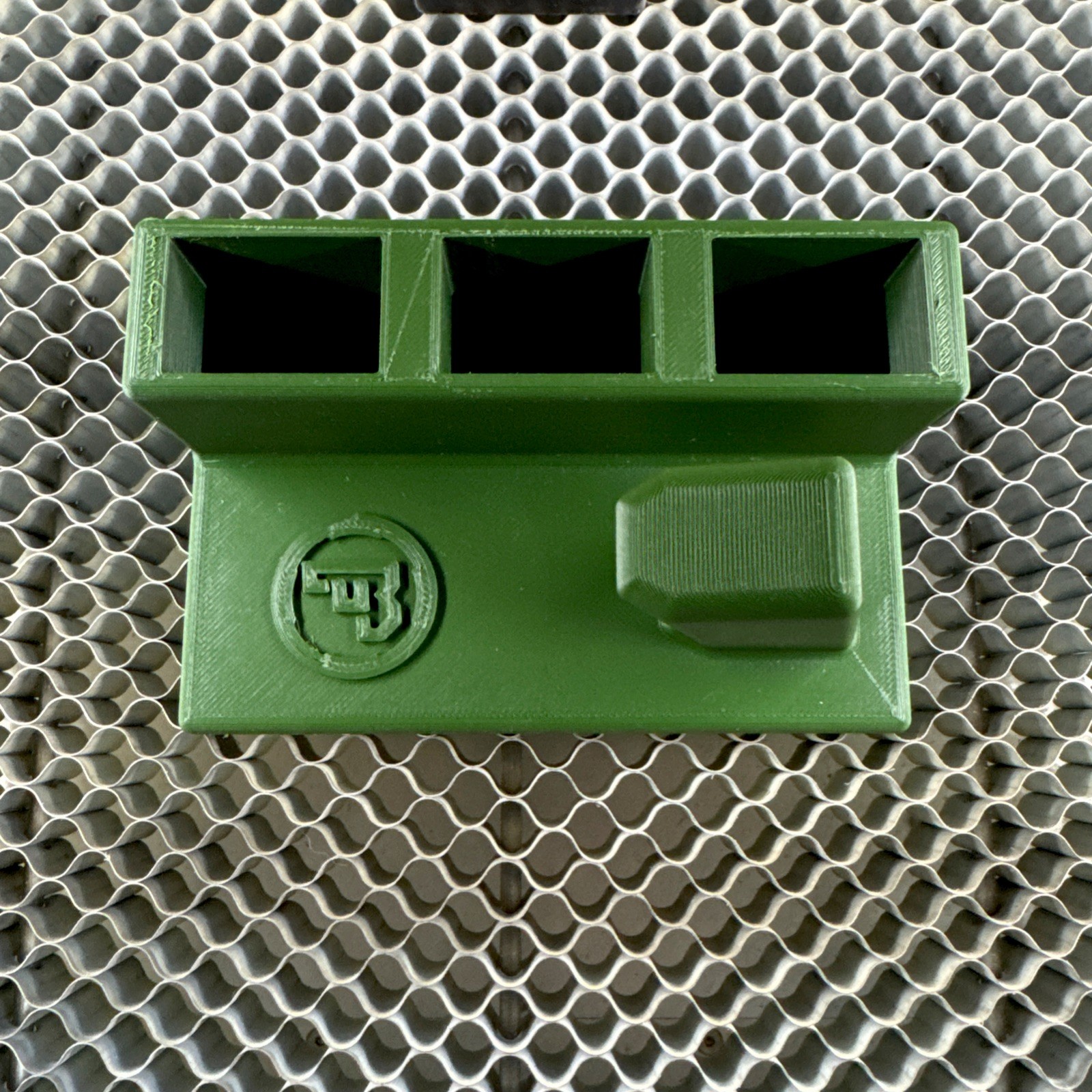 CZ P10 Gun stand w 3 mag holders. US MADE OD GREEN