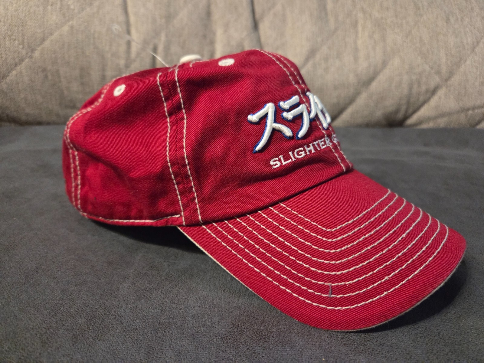 Slighter Golf Hat/Cap Red Adjustable ⛳ ⛳⛳