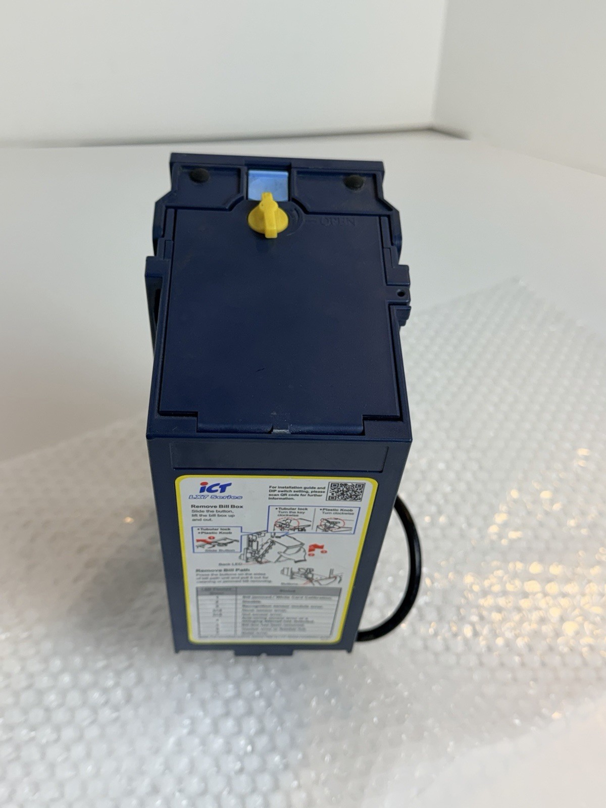 ICT LXT-2PP2USD64 Bill Acceptor Vending Machine Part DC12Volts LOTA