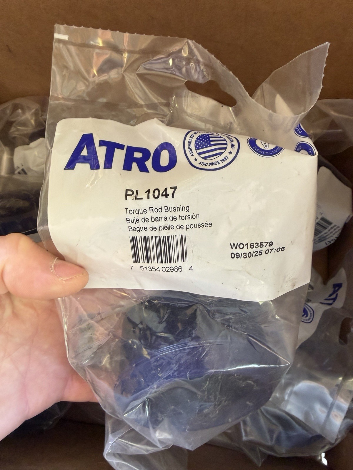 ATRO PL1047 Torque Rod Bushing, Blue