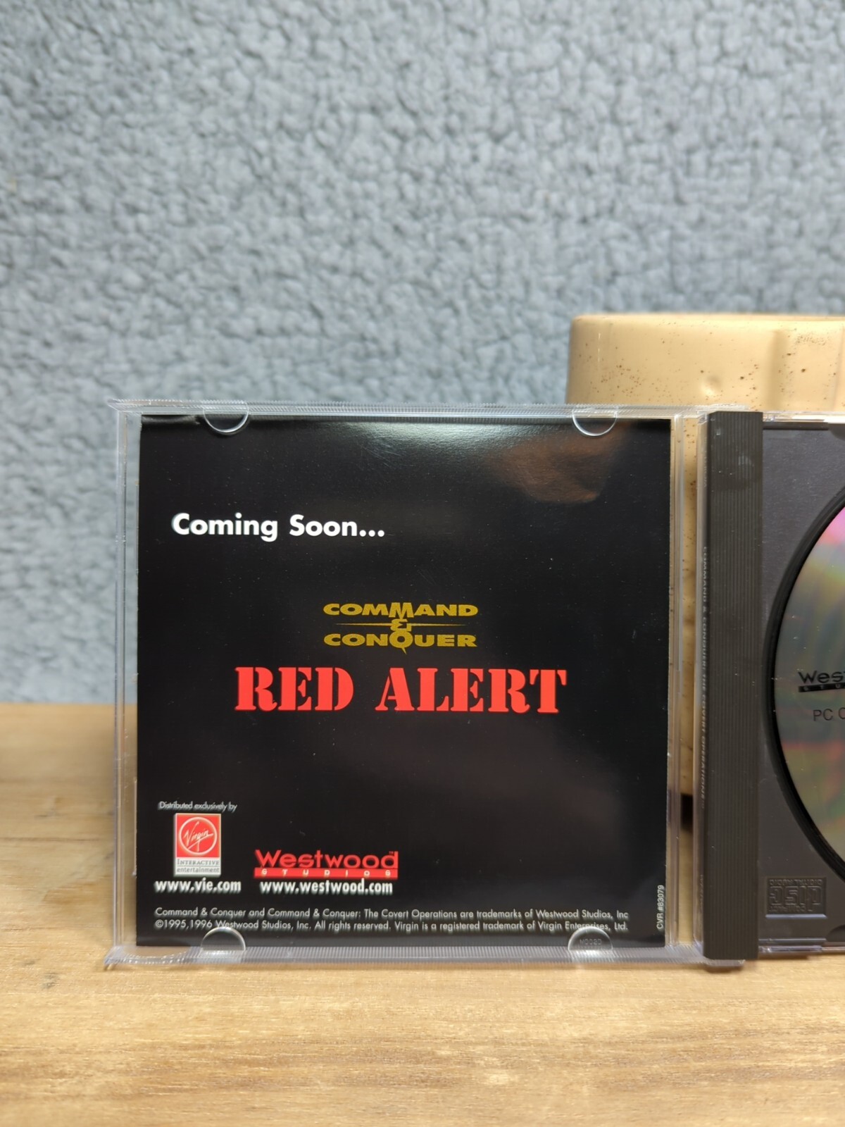 Command & Conquer The Cover Operations Instruction Manual (PC, 1996) PC CD ROM