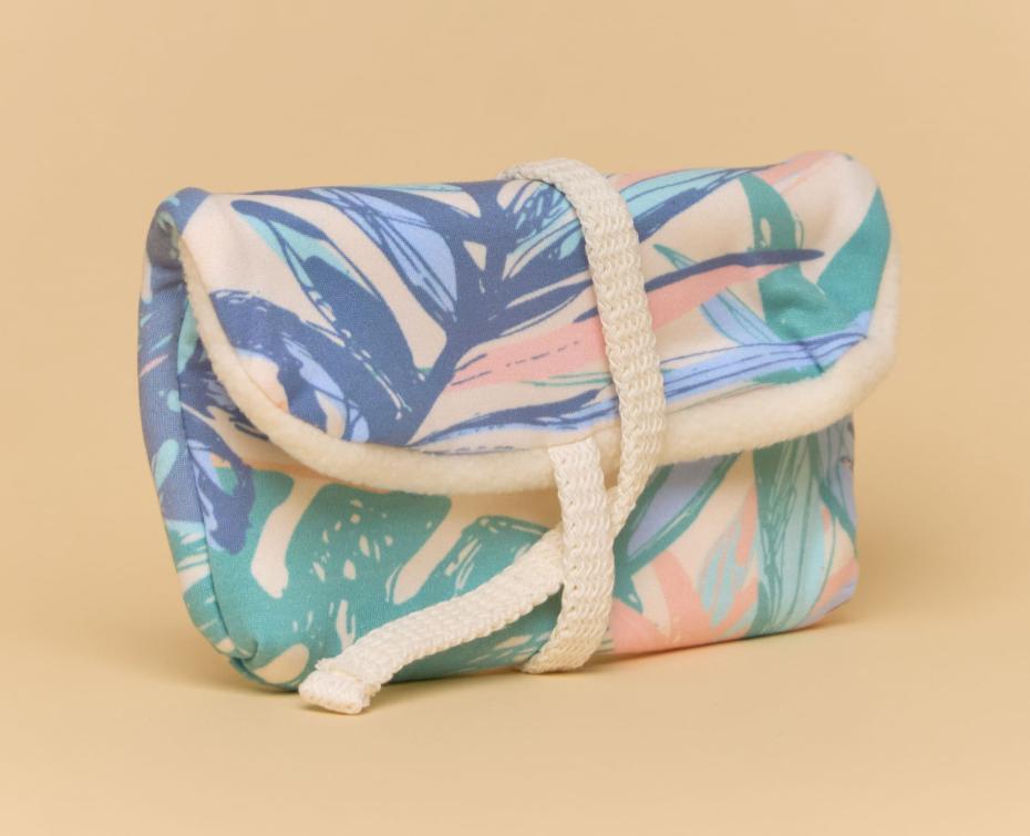 Padded Sunglass Case Terra Natural Designs Pastel Tropical