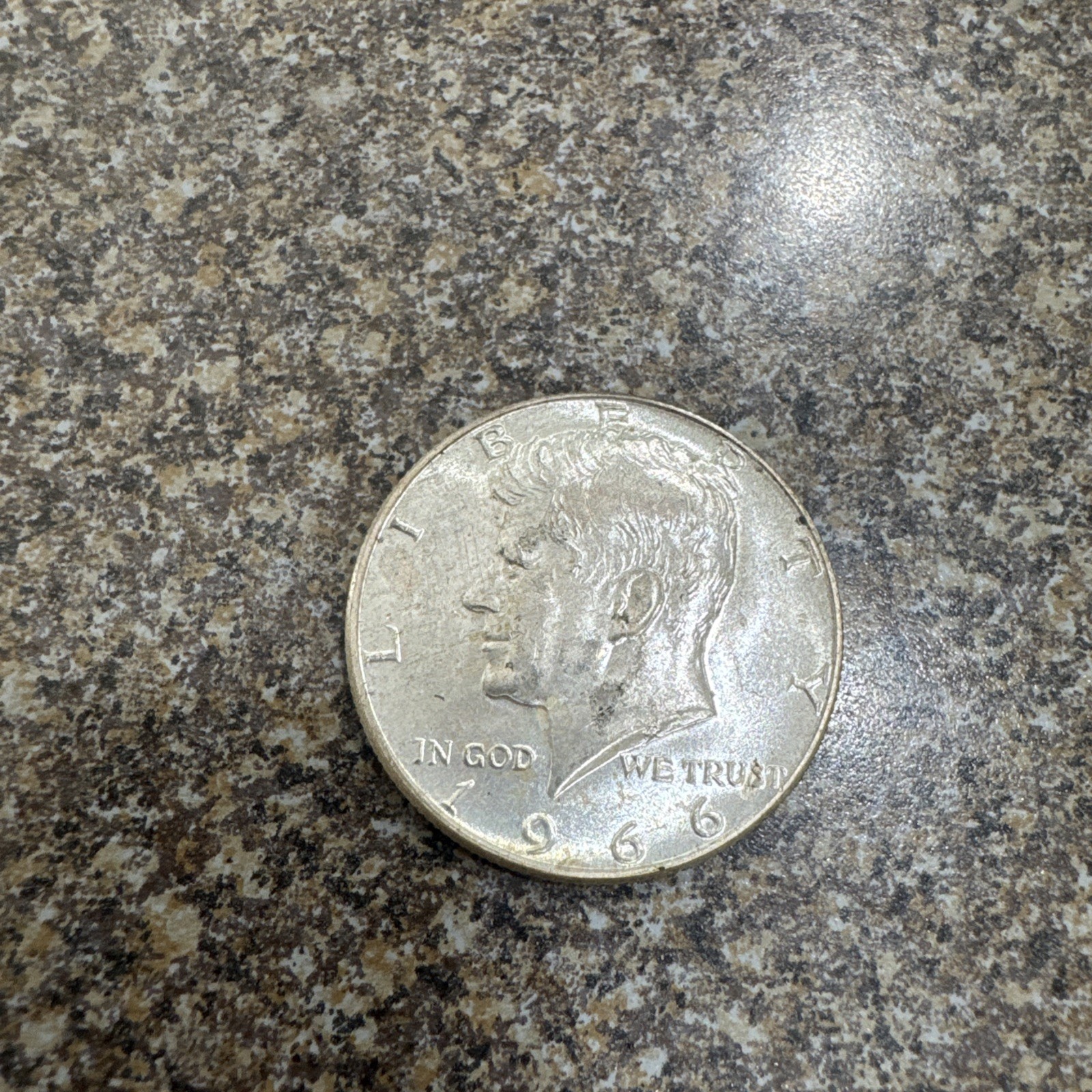1966 Kennedy Half Dollar 40% silver